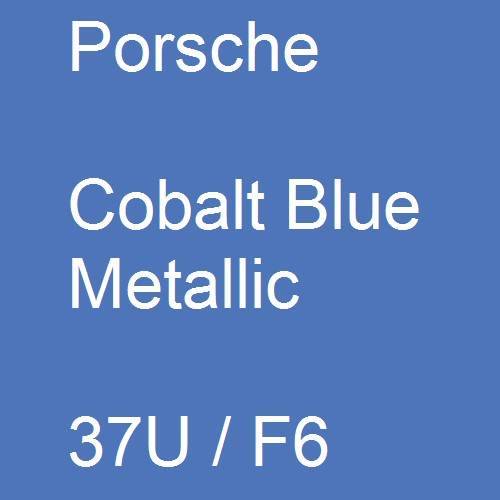 Porsche, Cobalt Blue Metallic, 37U / F6.
